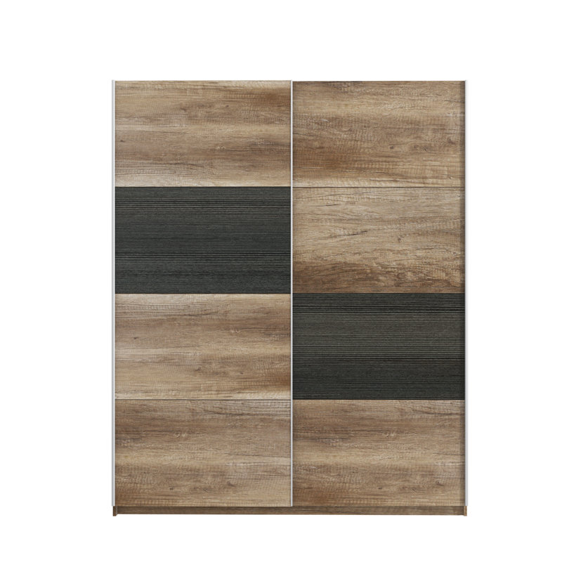Blair 2 Door Manufactured Wood Wardrobe