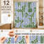 Rideau de douche avec crochets inclus-12440803-28923998