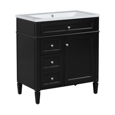 30'' Bathroom Vanity with Top Sink