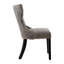 Moura 50.5cm H Tufted Upholstered Side Chair in Grey