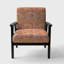 Konen - Motif basé sur des éléments traditionnels asiatiques - Fauteuil rembourré Mid-Century