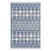 Blue Traliccio Indoor/Outdoor Trellis Rug