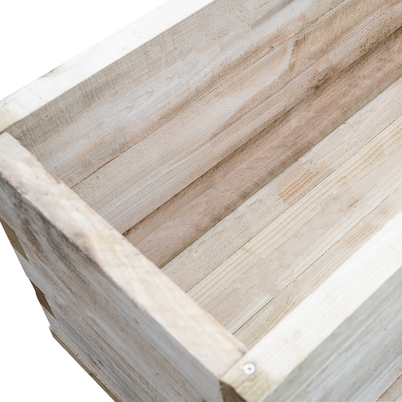 Caledonian Wood Raised Garden Bed, 44.8cm H x 180cm W x 45cm D