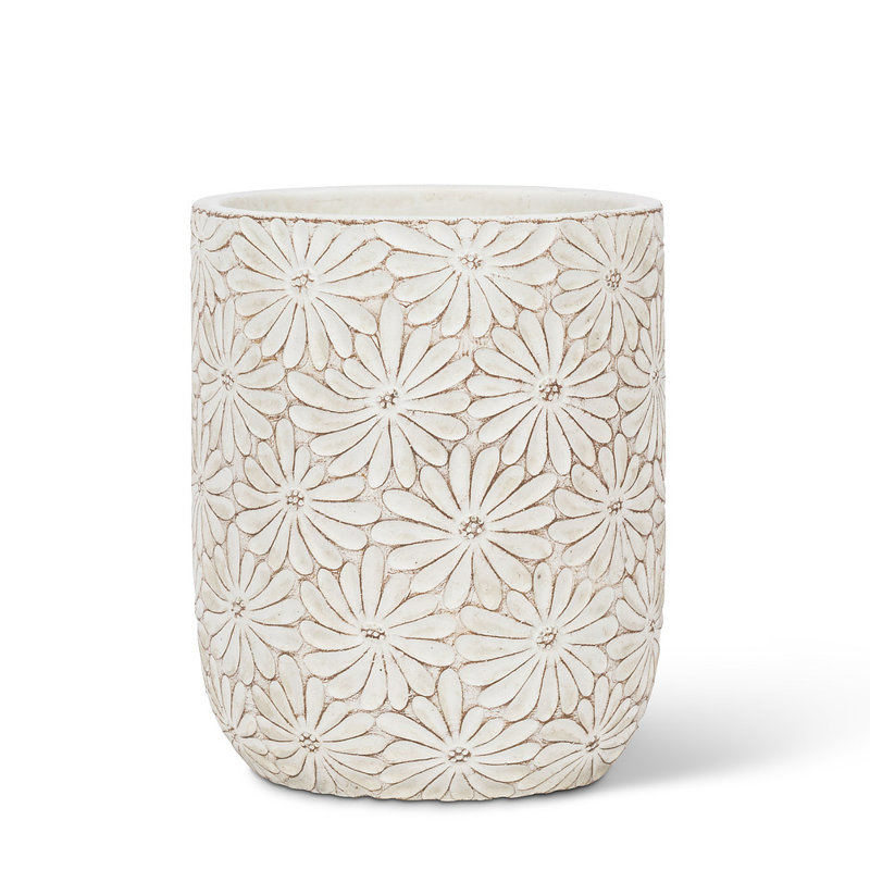 Ambrette Cachepot, 6.5" H x 5" W x 5" D