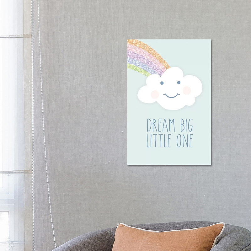 Dream Big Little One by Anna Quach - Wrapped Canvas Print, 66.04 cm H x 45.72 cm W