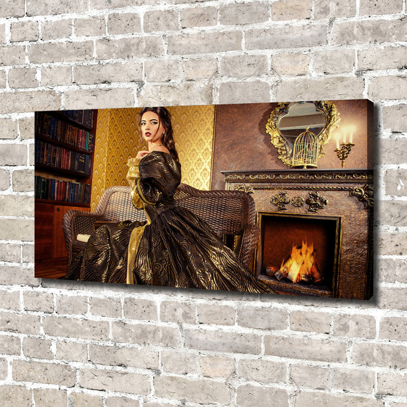 Aristocrat 1 Piece Wrapped Canvas Wall Art