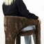 Tabouret de bar 24,5 po en chenille 24 po-325149454