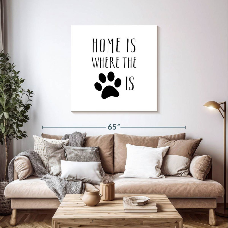 Khylige Home Is II Wall Sign, 39" H x 39" W