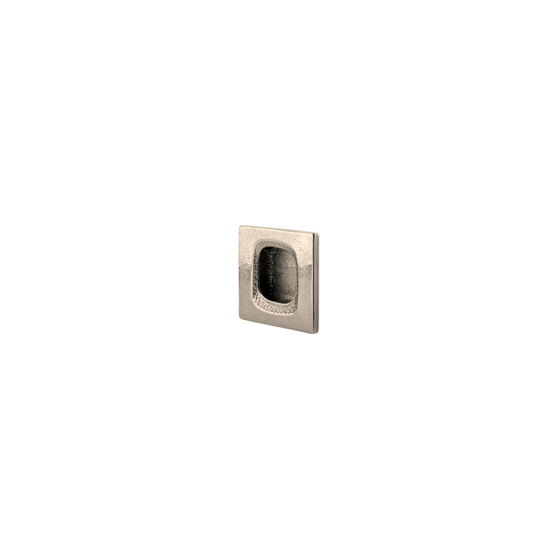 Tab Recessed Pull, White Bronze Light