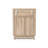 Natural Finish Wave-Patterned Manufactured Wood 3-Drawer 1-Door Bathroom Storage Cabinet