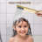 3-Function LED Light Thermostatic Rainfall Shower System with 6 Body Jets and Rough-in Valve-105831523