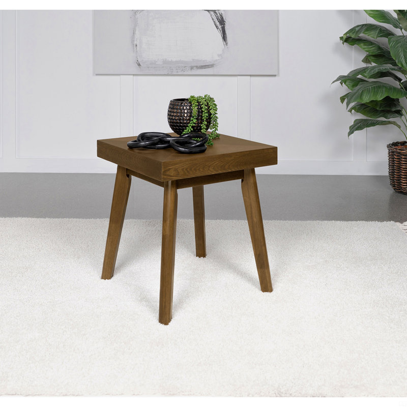 Table de bout carrée en bois