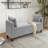 Shaneta 55.25" Upholstered Storage Bench with Arm-93364200