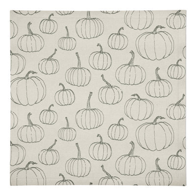 Pumpkin 10" Cotton Napkin