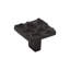 Cobblestone 1 1/8" Length Square Knob-19156705-105701534