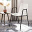 Fauteuil blanc Moline