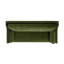 Canapé moderne rembourré en velours vert olive performance de 84,5 po Josephine-616417429