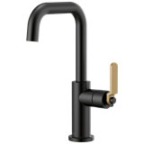Litze® Bar Faucet with Square Spout and Industrial Handle