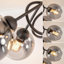 Charleston 5-Light 47cm Semi Flush Mount-1877447856
