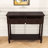 Charmie Wooden Console Table with Two Drawers and Open Shelf for Living Room-1041633785