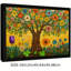 «Black», art floral inspiré de Gustav Klimt, impression bohémienne-598498695