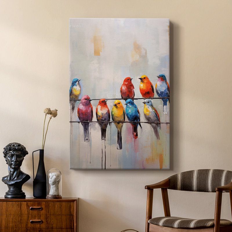 ANIMALS Series DXI  -Premium Gallery Wrapped Canvas -Ready to Hang, 36" H x 24" W