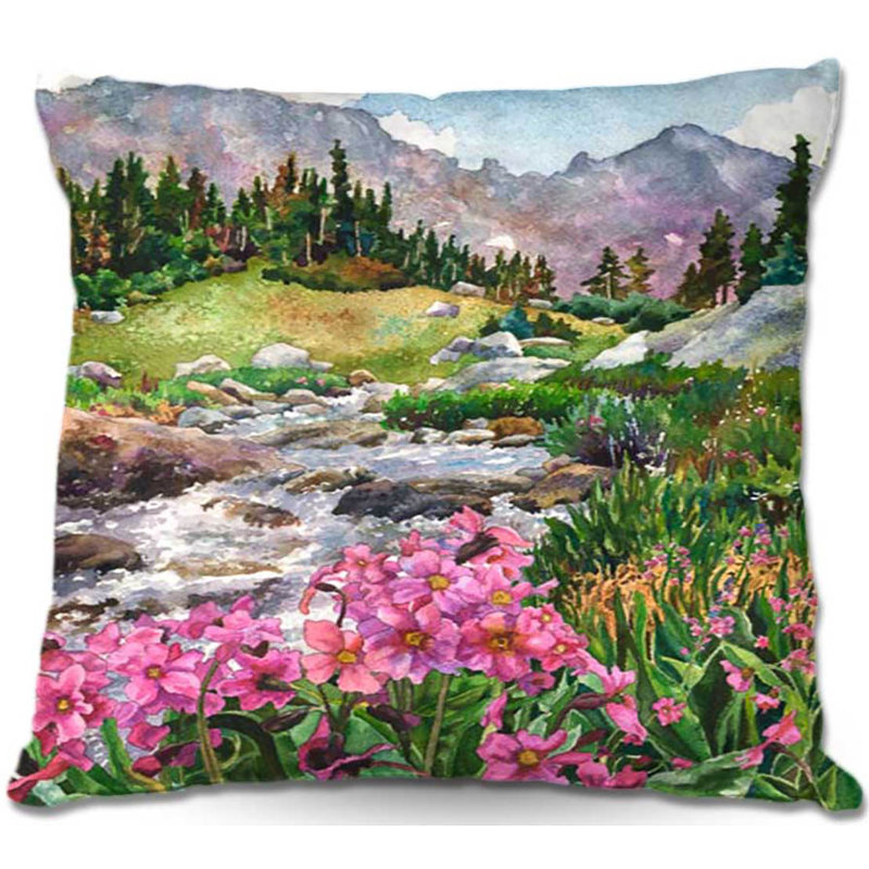 Coussin décoratif primrose canapé parrys, 16 po x 1 po