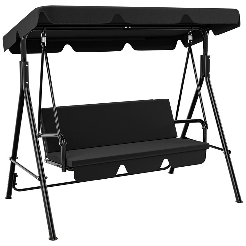 3 Person Porch Swing with Canopy