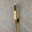 Mecca Gold Wall Mount Shower Set with Handheld and Tub Faucet