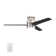 Raiden Indoor Smart Ceiling Fan with LED Light Kit and Wall Control, Works with Google Assistant, Amazon Alexa, and Siri Shortcuts.