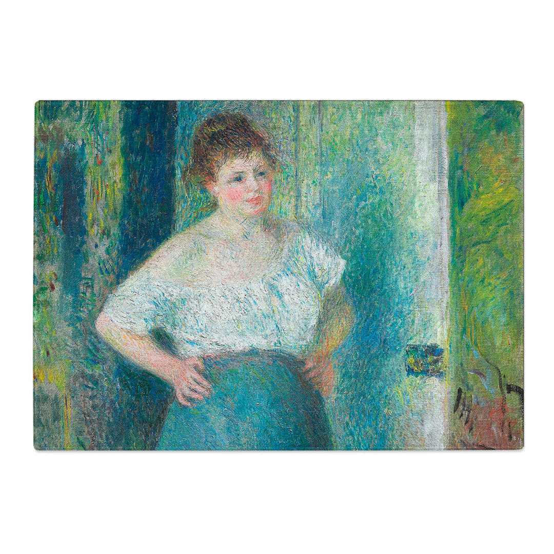 The Laundress by Pierre-Auguste Renoir Chopping Board