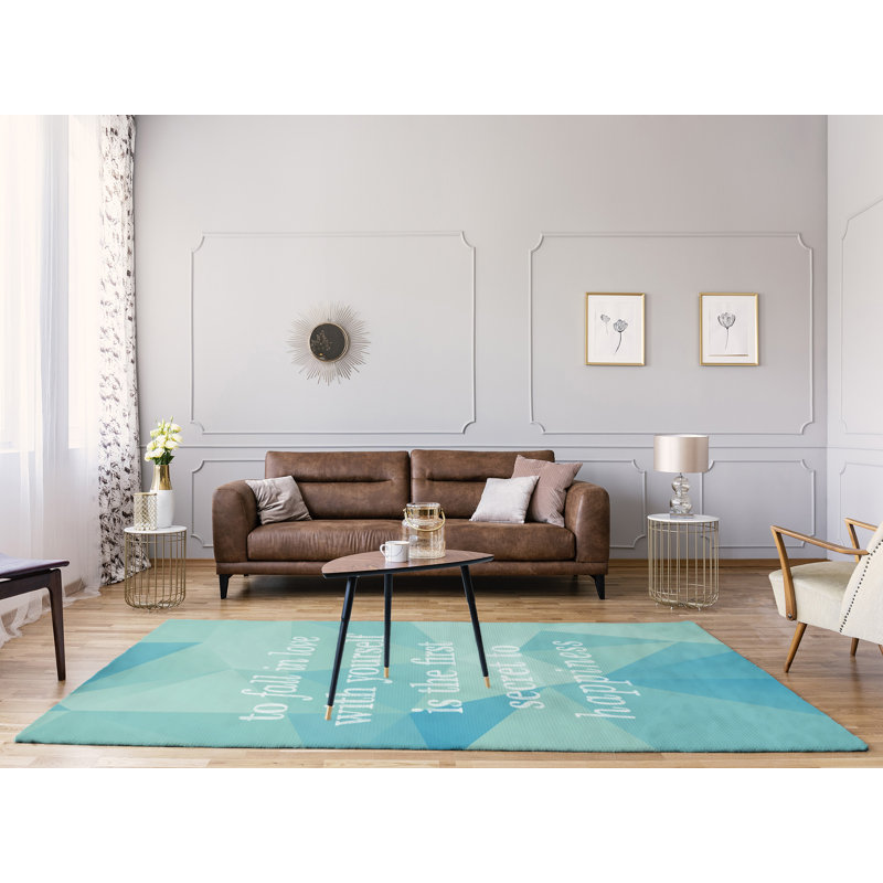 Tapis en poly-chenille pour le faux gemme, Rectangle 9 pi x 12 pi