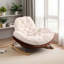 Chaise berçante rembourrée Kimbro-1649525834