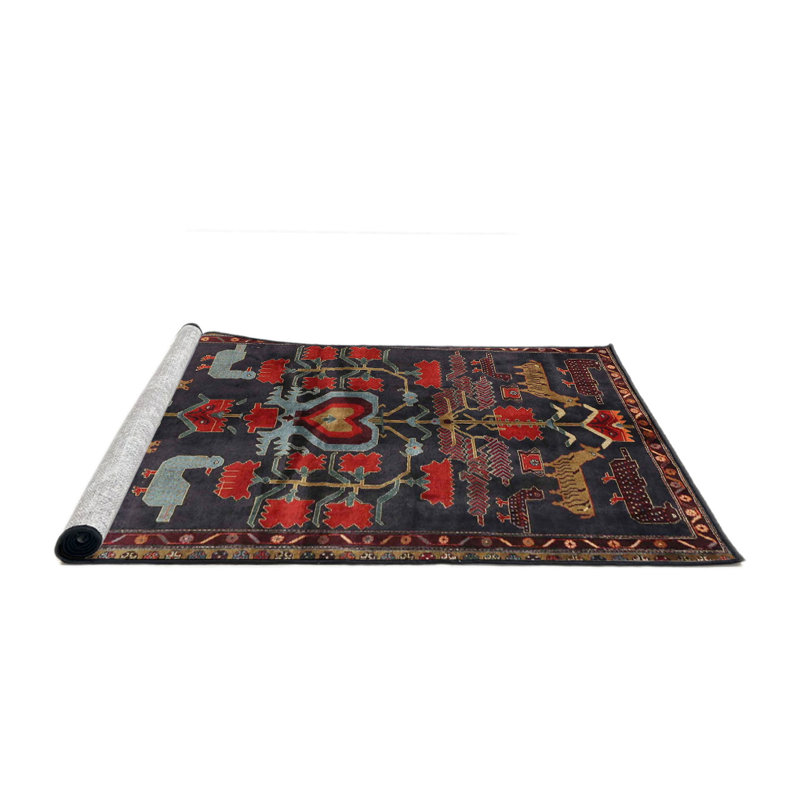 Oriental Indoor Rug, Square 3'