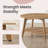 2 Tier Coffee Table With Storage-9439839