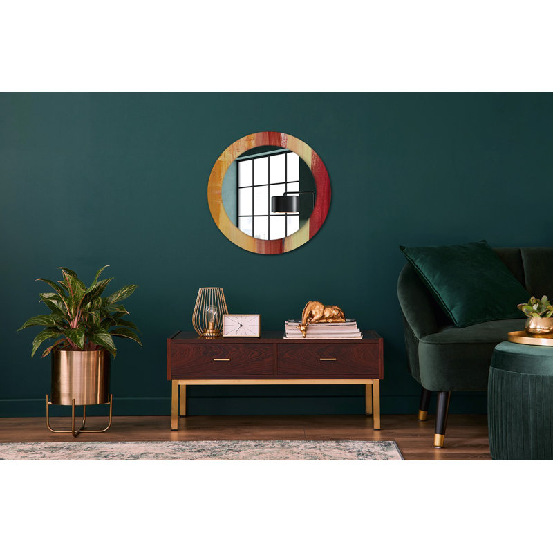 Huldar Glass Flat Wall Mirror