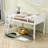Janaq Kids Twin Loft Bed-768181034-768181037