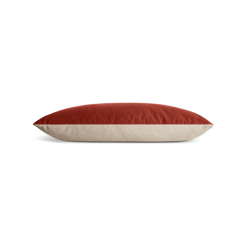 Signal Lumbar Pillow Cover & Insert, Rectangle 13"H x 30"W, Tomato