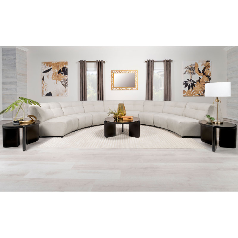Canapé modulaire rembourré 8 pièces Haritina