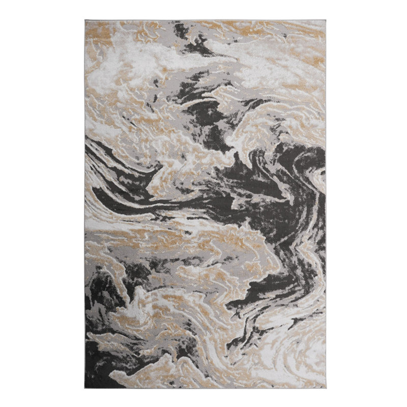 Lint-free, stylish, stain-resistant area rug, Rectangle 7'9" x 10'
