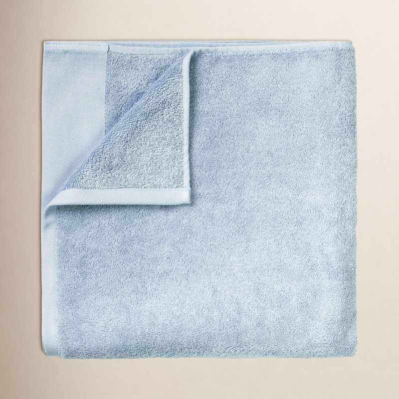 Drap de bain 100% coton biologique RIVA, Gris clair