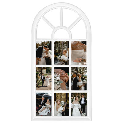 9-Opening  4×6 Collage Wall Photo Frame