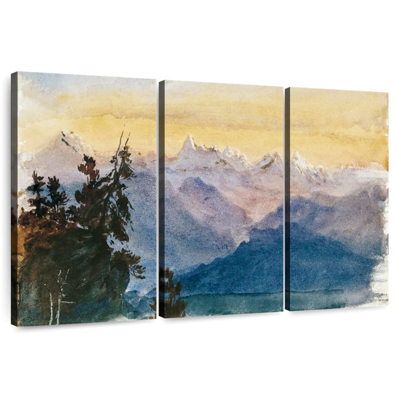 Alvord View From Mount Pilatus 1870, 48" H x 74" W