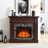 Compact And Space Saving Design Mantel