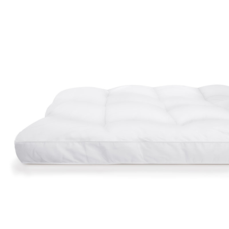 Twin White Down Alternative Pillowtop Mattress Topper
