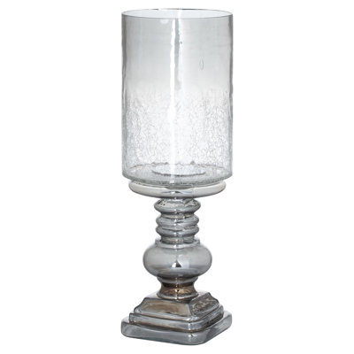 109.22 cm H Glass Tabletop Hurricane