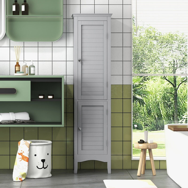 Freestanding Linen Cabinet