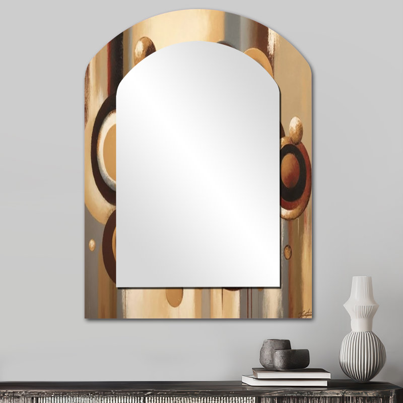 Miroir mural Aged Barrel, 34 po x 25 po