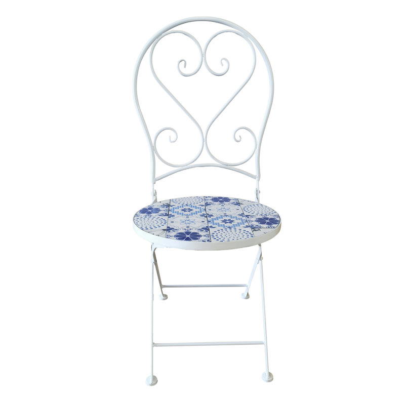 Round 3 - Piece 2 - Person 60Cm L Outdoor Bistro Set