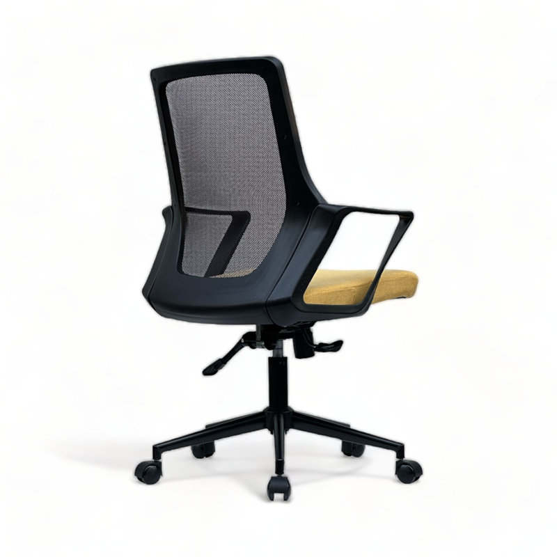 Cashay Foam Padding Office Chair, Yellow